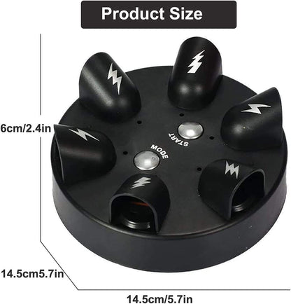 Ruleta de descargas eléctricas de la suerte